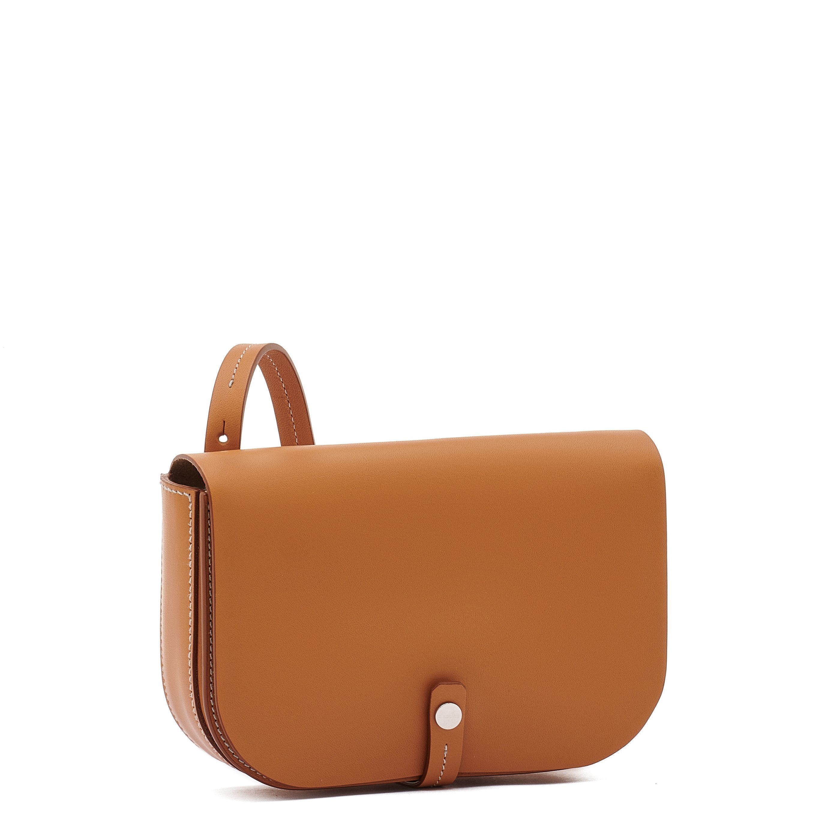 Piccarda Small  Women's crossbody bag in leather color natural