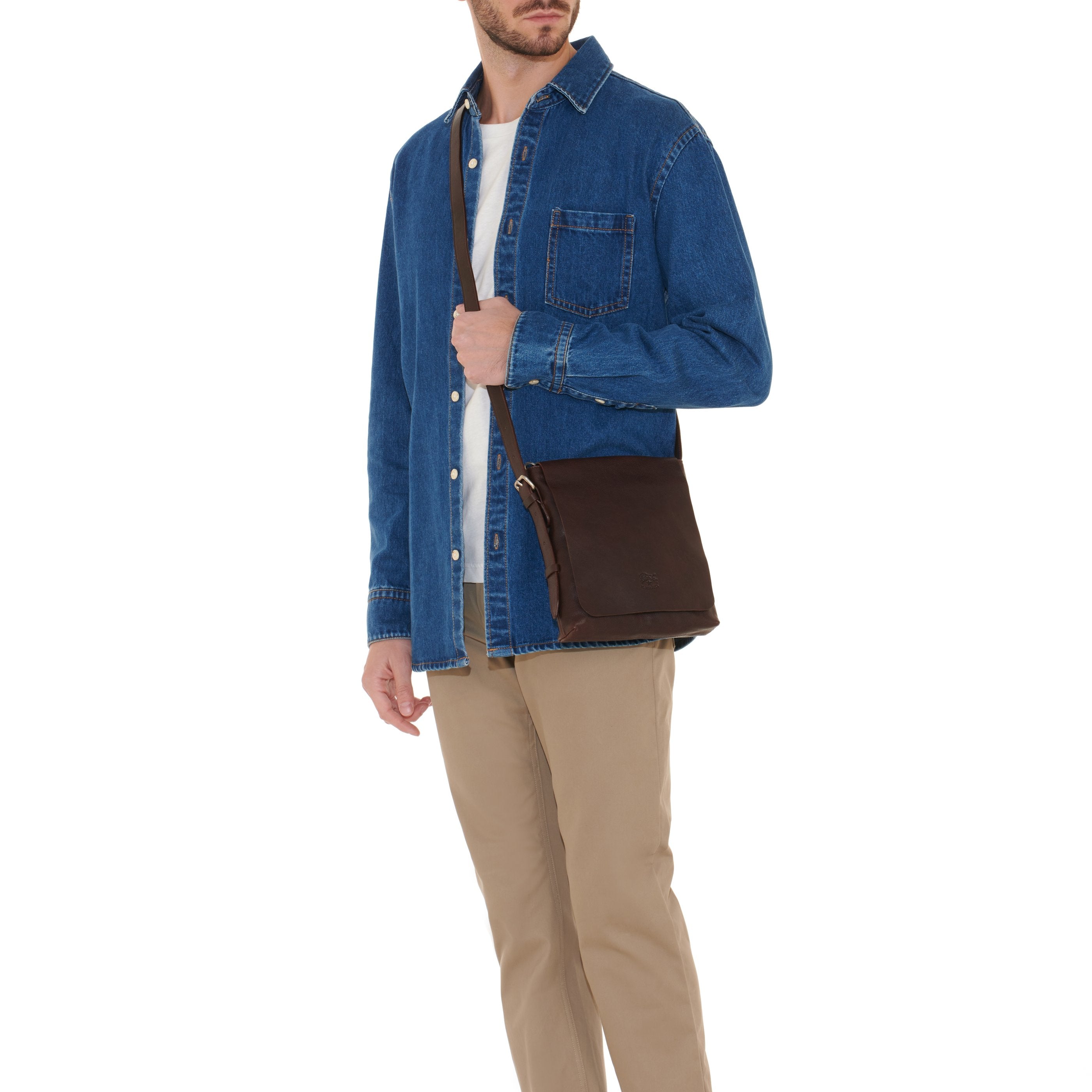 BORSA PER CAMBIO portafoglio da uomo: piccola borsa con portatasca con BORSA PER CAMBIO portafoglio da uomo: piccola borsa con portatasca con