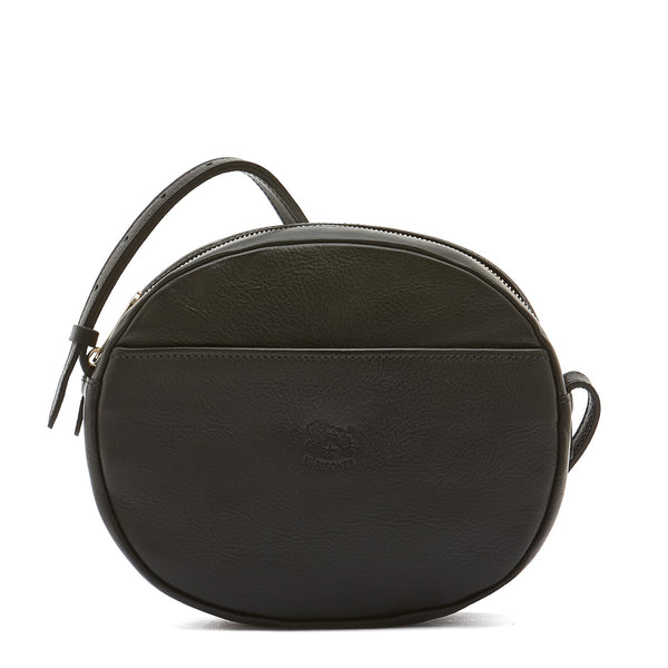 Rubino | Women's crossbody bag in leather color black