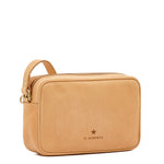Oliveta | Women's crossbody bag in leather color natural