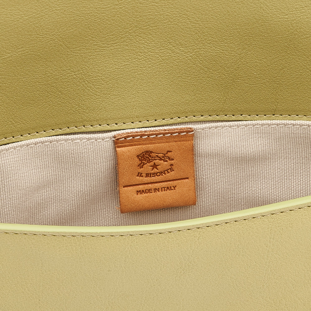 Studio | Women's crossbody bag in leather color pistachio
