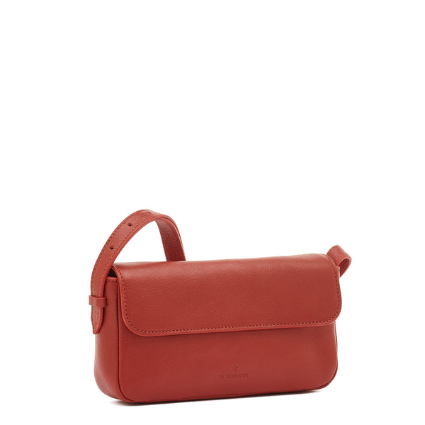 Studio | Women's crossbody bag in leather color red