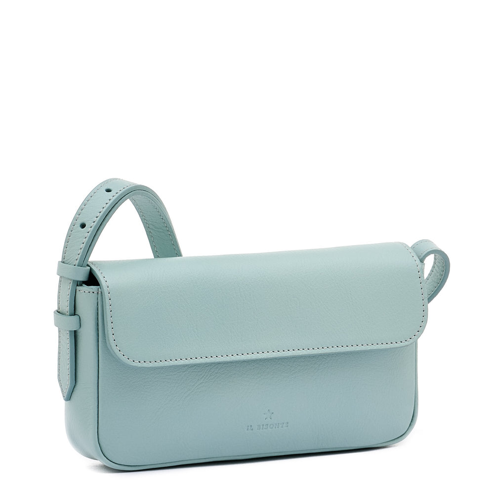 Studio | Borsa a tracolla da donna in pelle colore celeste botticelli