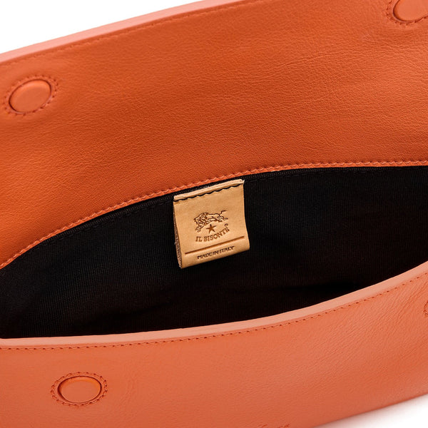 Studio | Borsa a tracolla da donna in pelle colore arancio pontormo