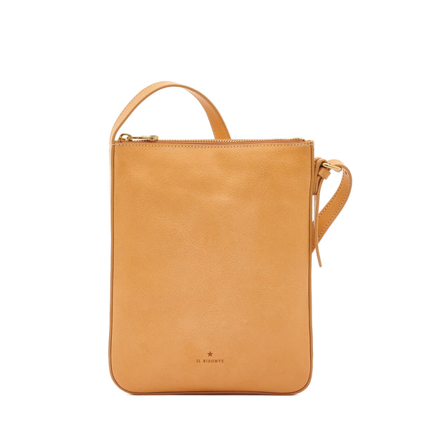 Modulo | Women's crossbody bag in leather color natural