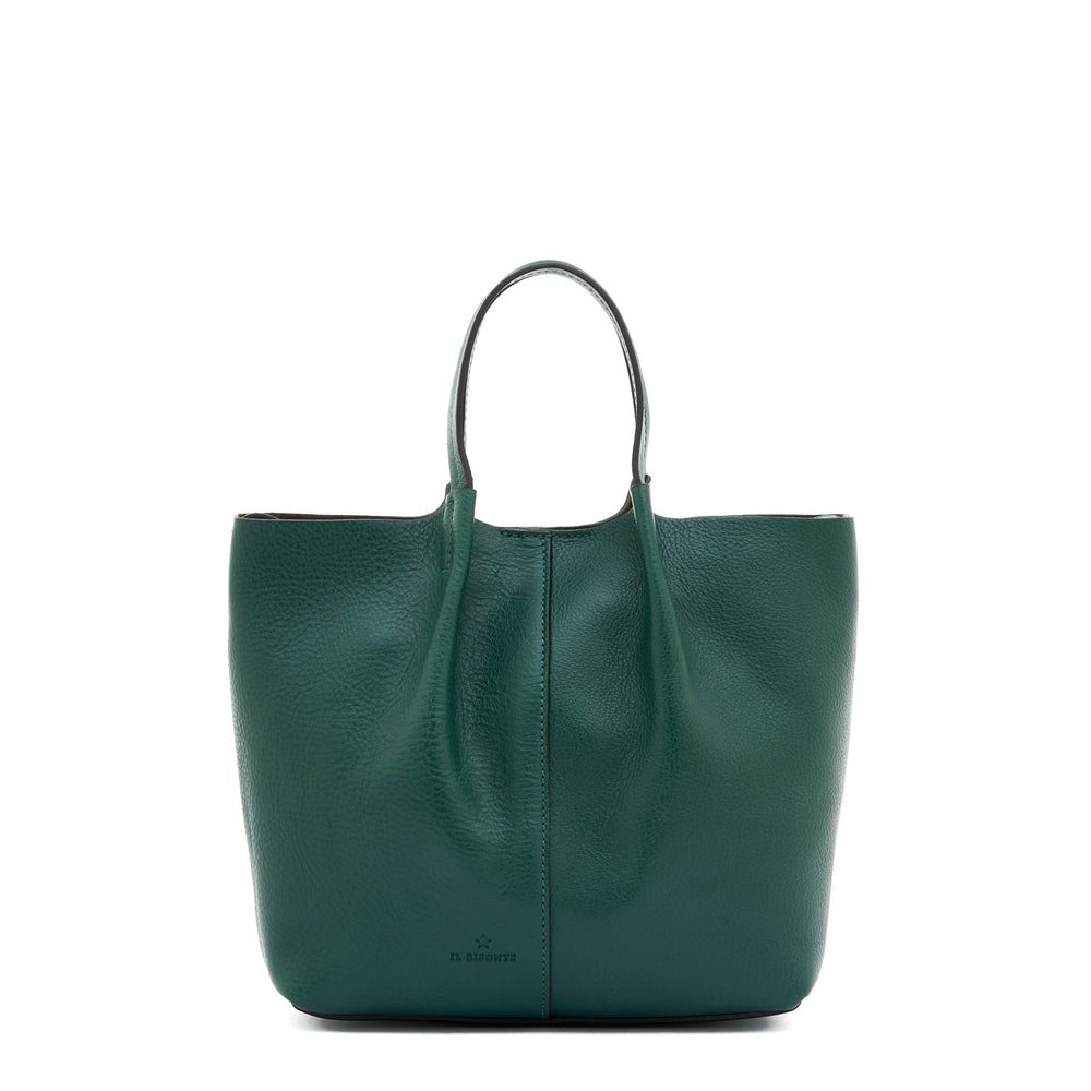 Nina | Sac bandouliere pour femme en cuir couleur vert oleandro — 
front view
 — 1 of 4