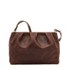 Accademia | Sac bandouliere pour femme en cuir vintage couleur cafè