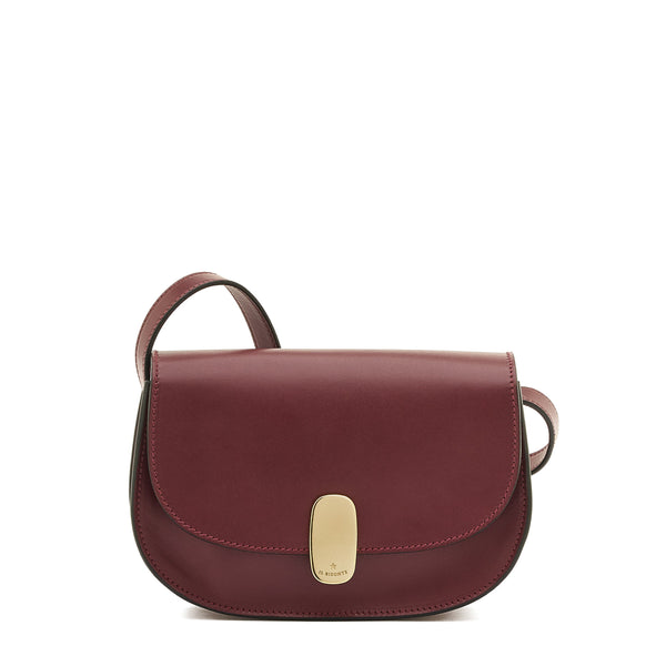 Atelier | Borsa a tracolla da donna in pelle colore amarena