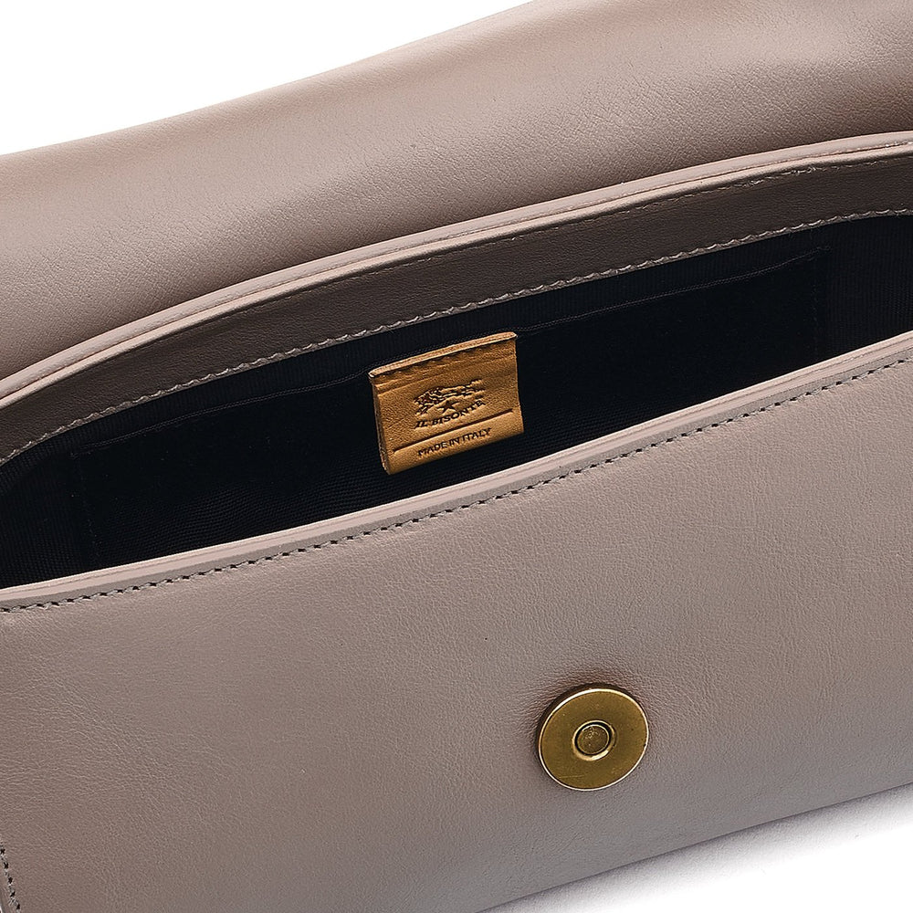 Linea 1978 | Women's crossbody bag in leather color beige vasari