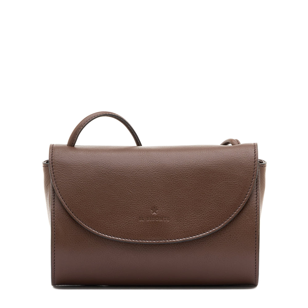 Linea 1978 | Sac bandouliere pour femme en cuir couleur marron tabacco — 
front view
 — 1 of 4