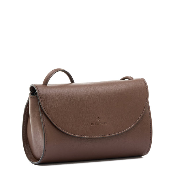 Linea 1978 | Women's crossbody bag in leather color brown tabacco