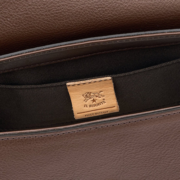 Linea 1978 | Women's crossbody bag in leather color brown tabacco