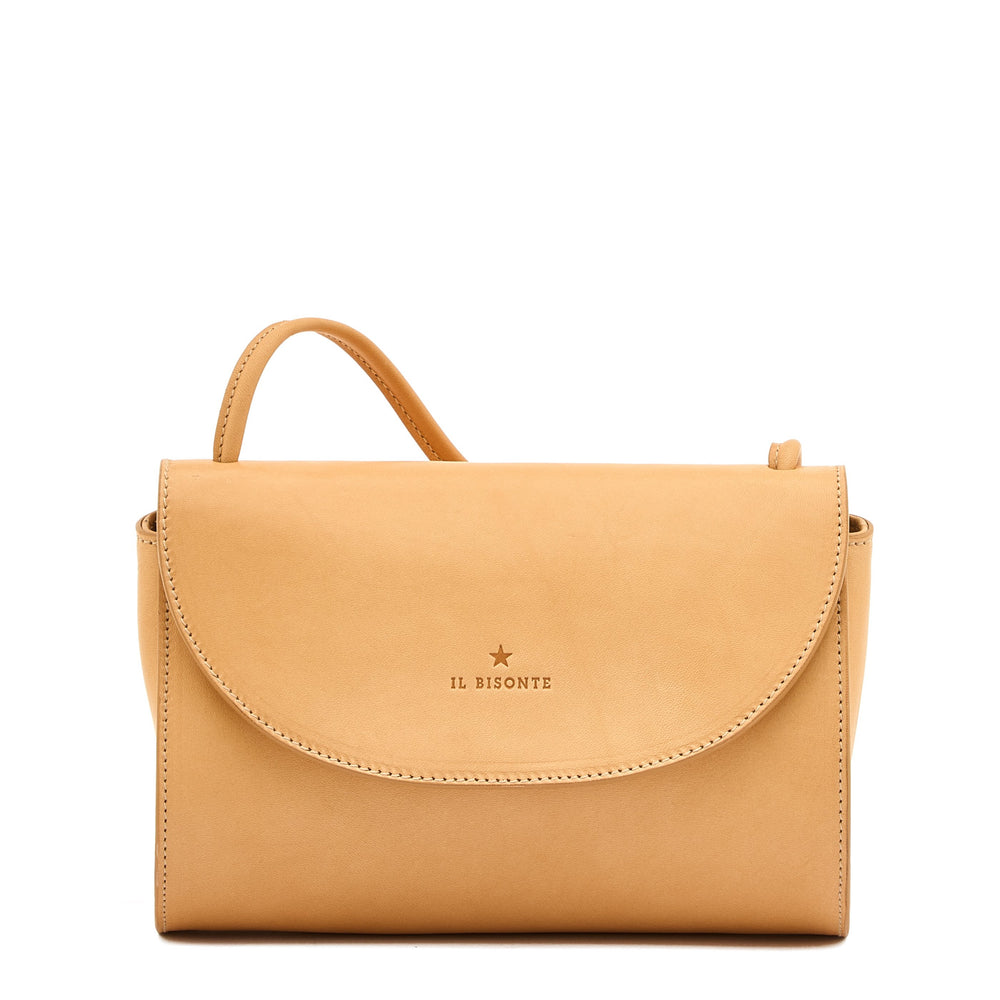 Linea 1978 | Borsa a tracolla da donna in pelle colore naturale