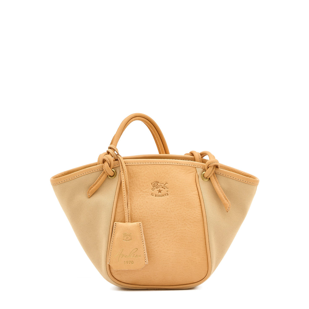Archive 1970 | Women's crossbody bag in fabric color natural