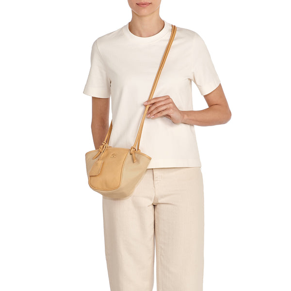 Archive 1970 | Women's crossbody bag in fabric color natural