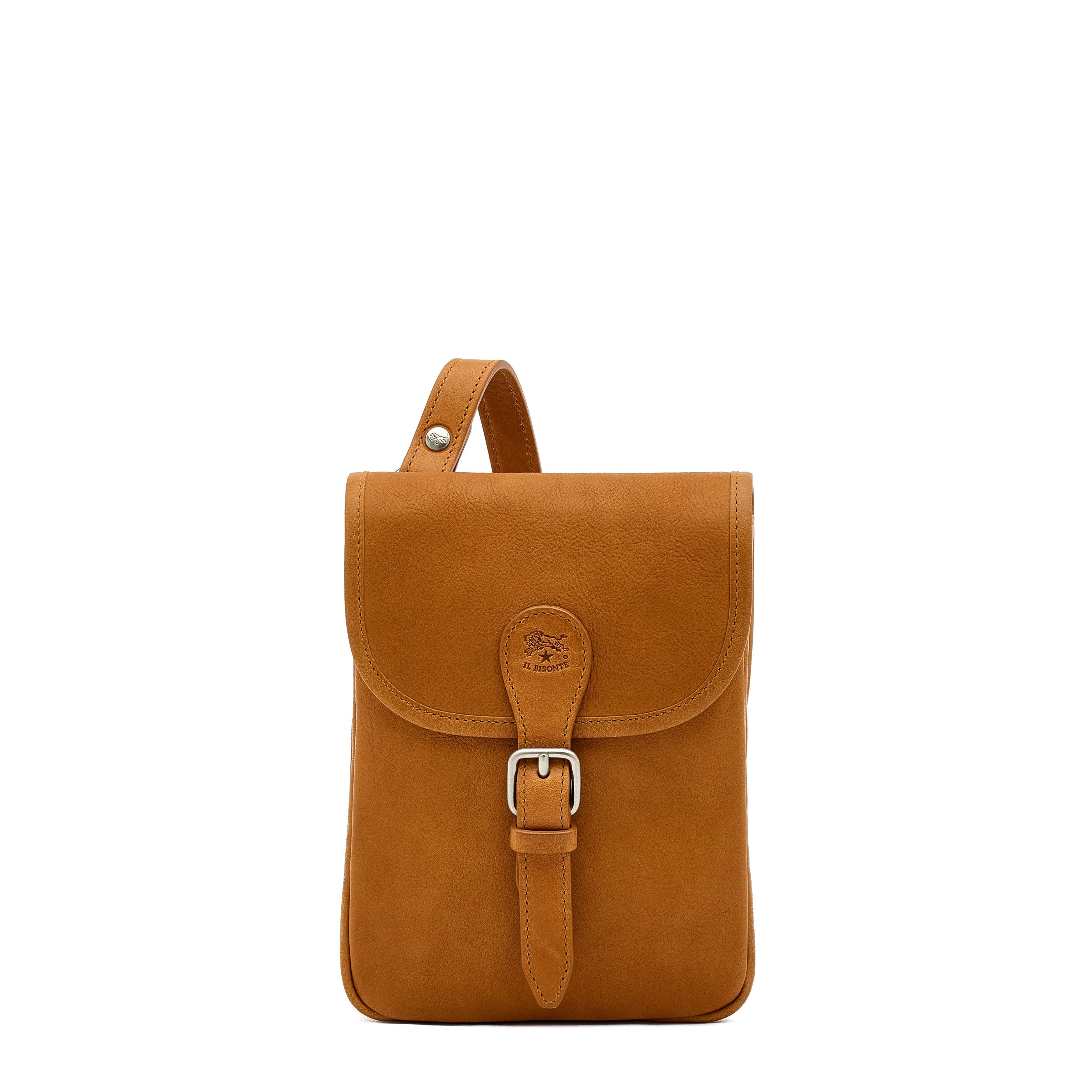 Linea 1990 | Men's crossbody bag in vintage leather color natural