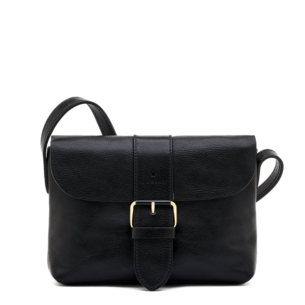 Linea 1990 | Women's crossbody bag in leather color black