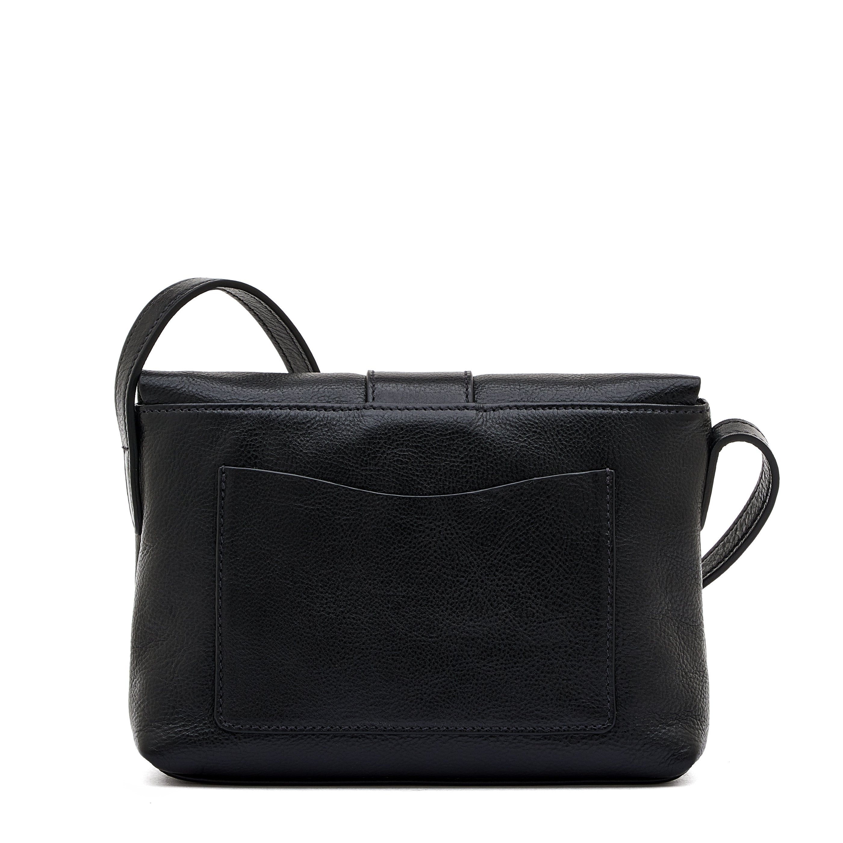 Linea 1990 | Women's crossbody bag in leather color black
