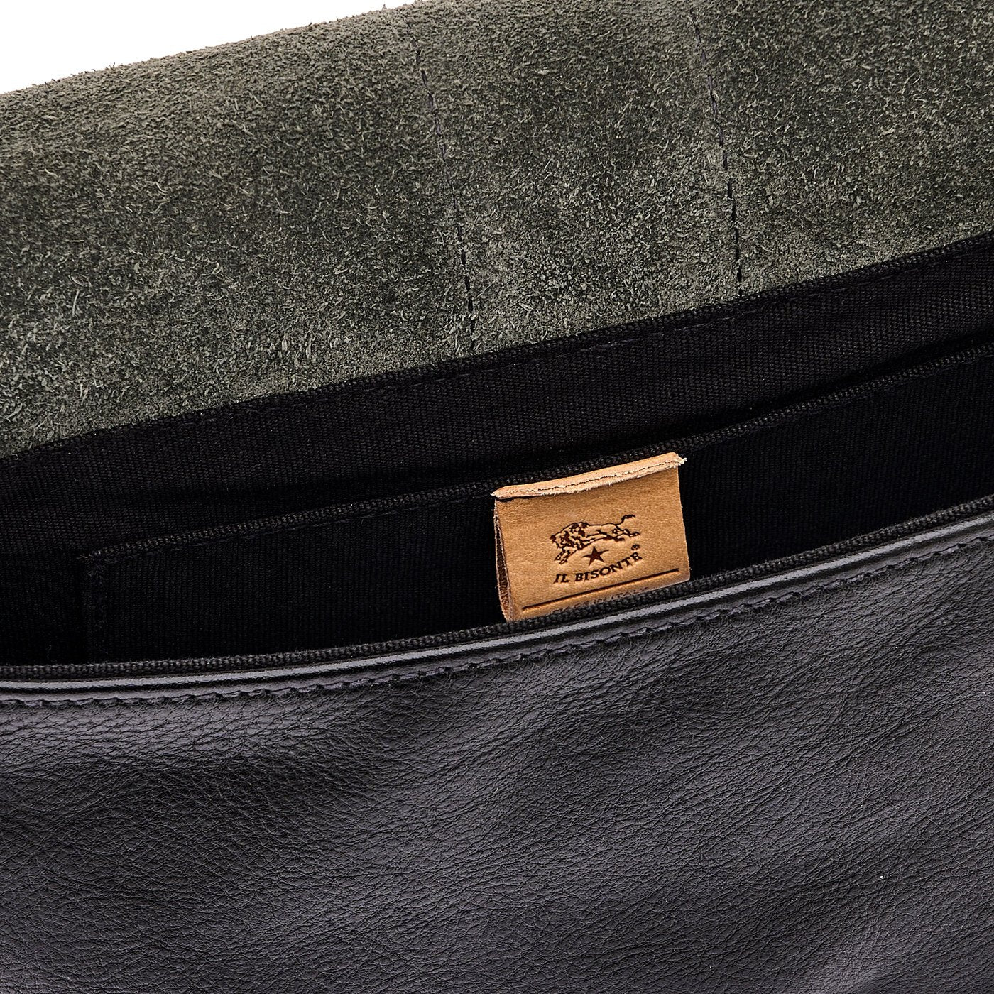 Linea 1990 | Women's crossbody bag in leather color black