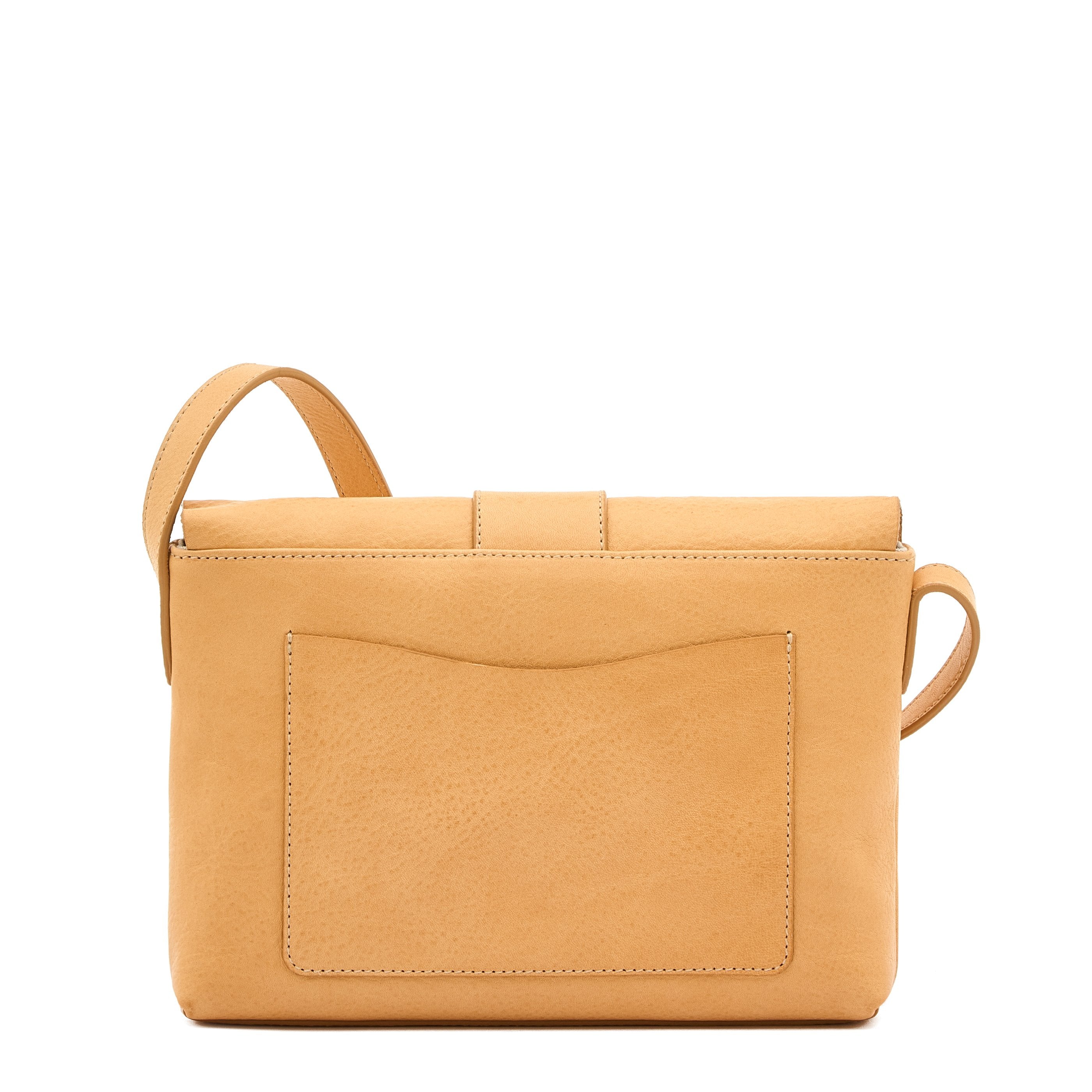 Linea 1990 | Borsa a tracolla da donna in pelle colore naturale