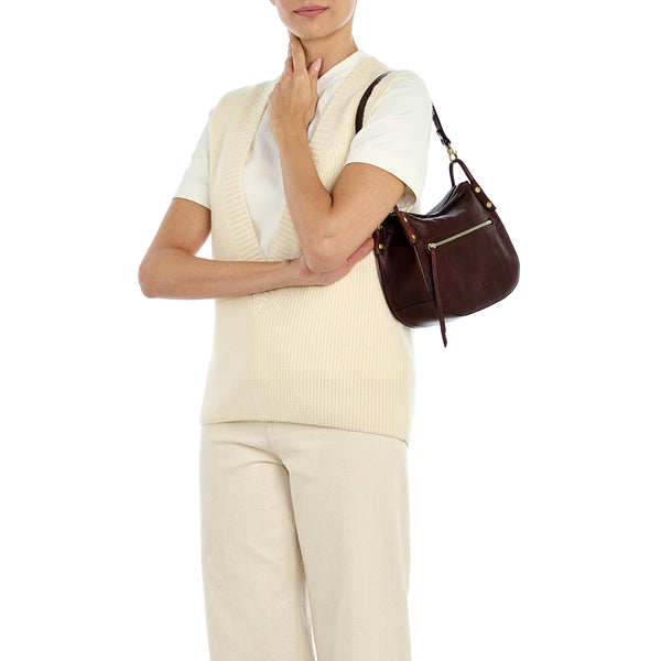Essenza | Women's crossbody bag in vintage leather