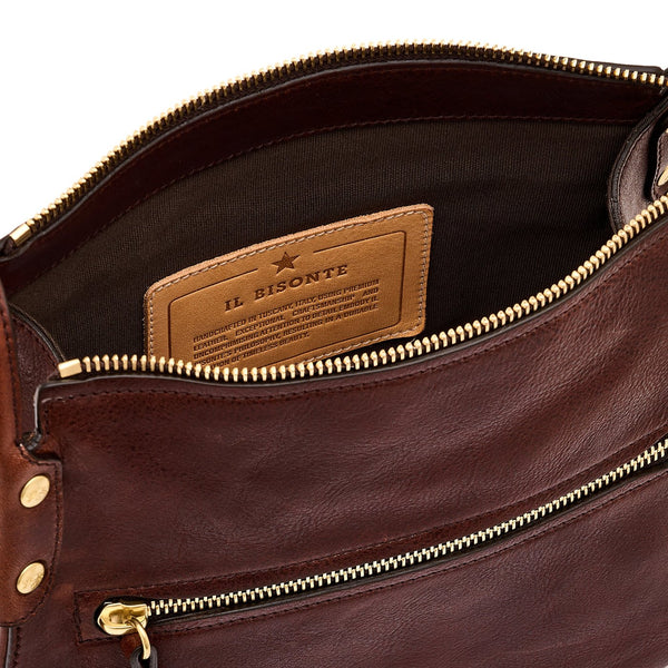 Essenza | Women's crossbody bag in vintage leather