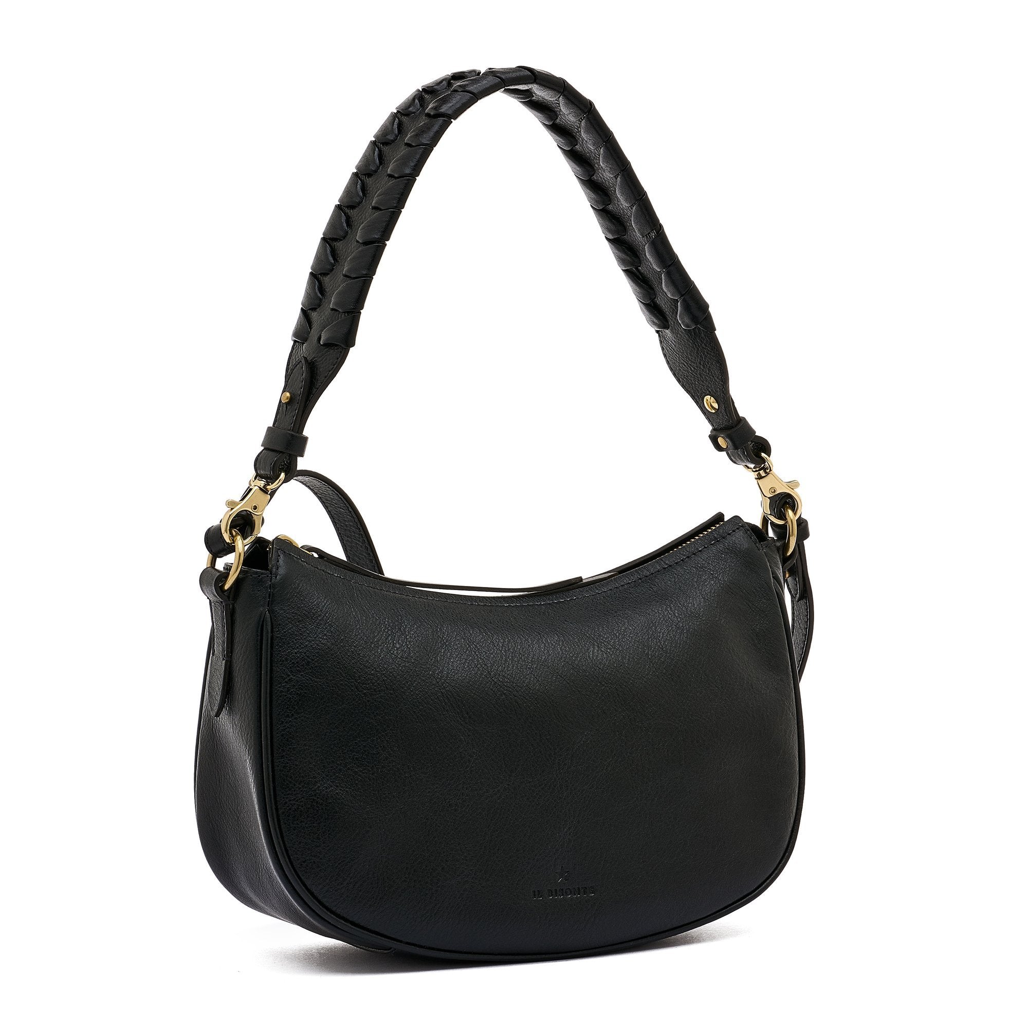 Trama | Women's crossbody bag in leather — 
side view
 — 3 of 6