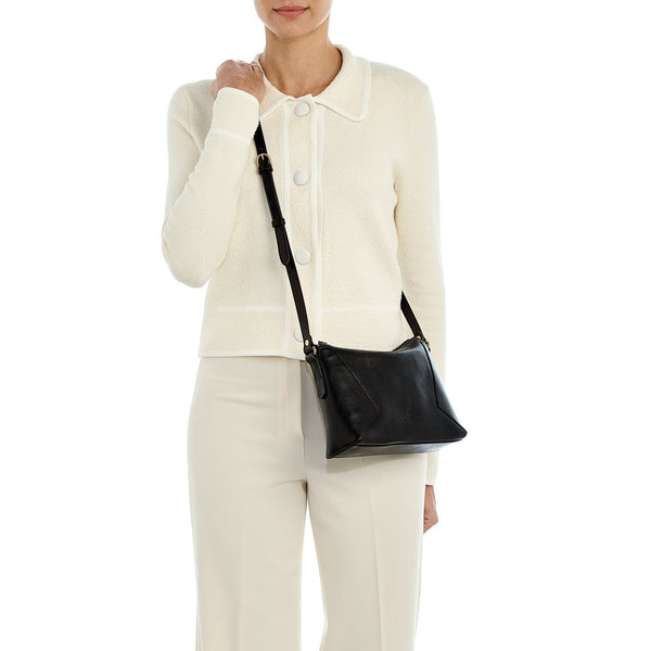 Storia | Sac bandouliere pour femme en cuir — 
lifestyle view
