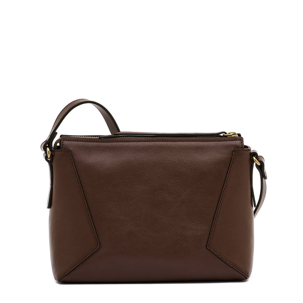 Storia | Sac bandouliere pour femme en cuir couleur marron tabacco