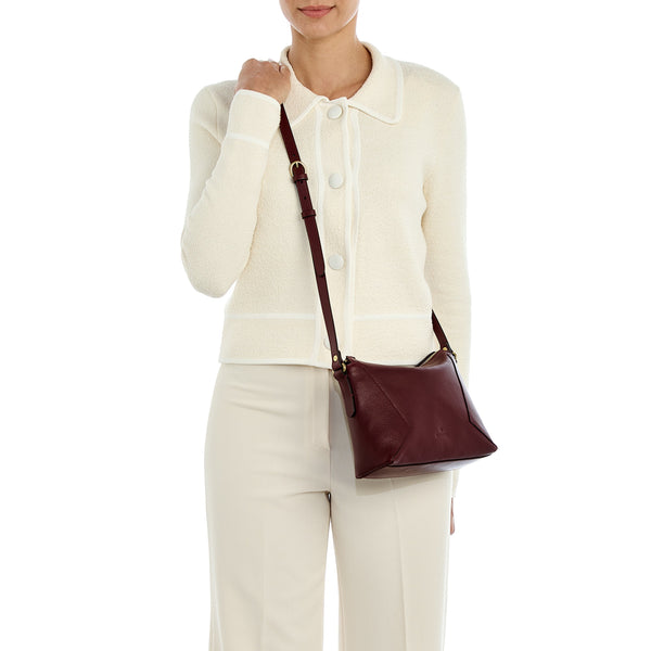 Storia | Sac bandouliere pour femme en cuir — 
lifestyle view
