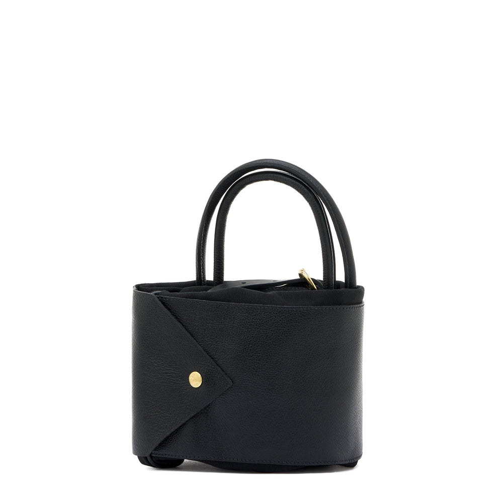Vagabonda  | Sac voyage en tissu couleur noir/noir — 
back or detail view
 — 4 of 6