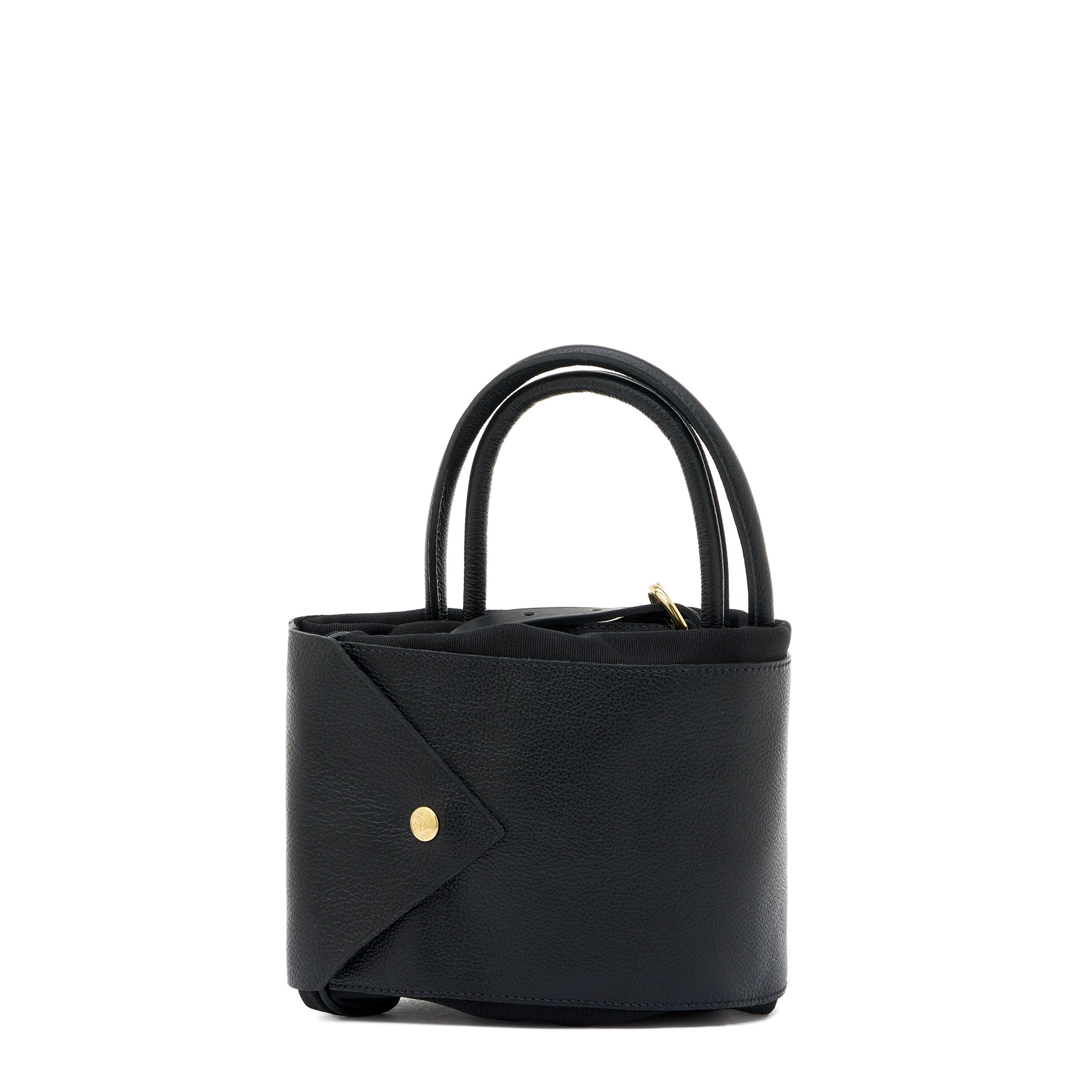 Vagabonda  | Sac voyage en tissu couleur noir/noir — 
back or detail view
 — 4 of 6