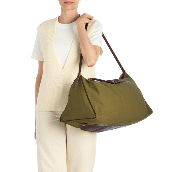 Vagabonda  | Borsa da viaggio in tessuto colore verde