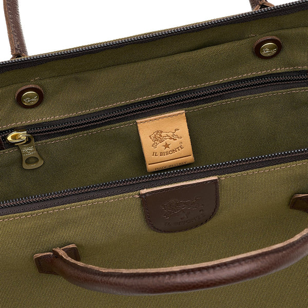 Vagabonda  | Borsa da viaggio in tessuto colore verde