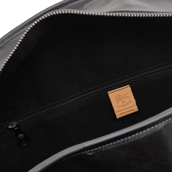 Frame | Travel bag in vintage leather color black