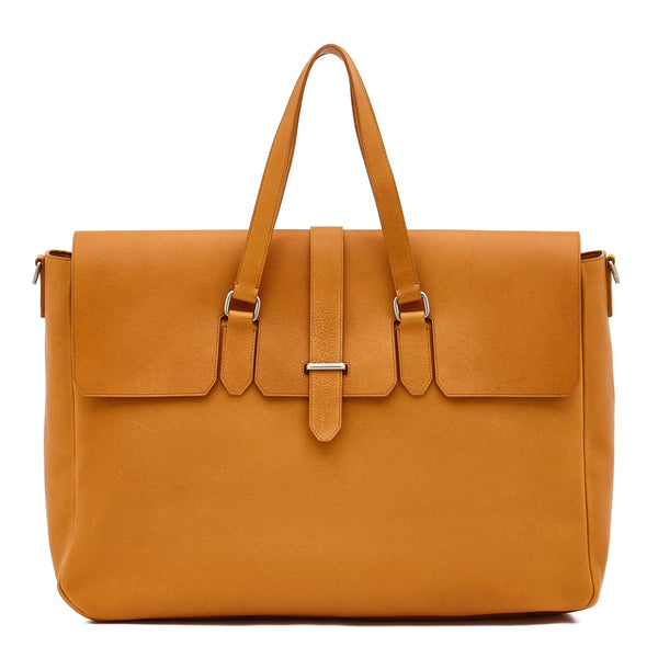 Belfiore | Men's Travel Bag in Vintage Leather color Natural