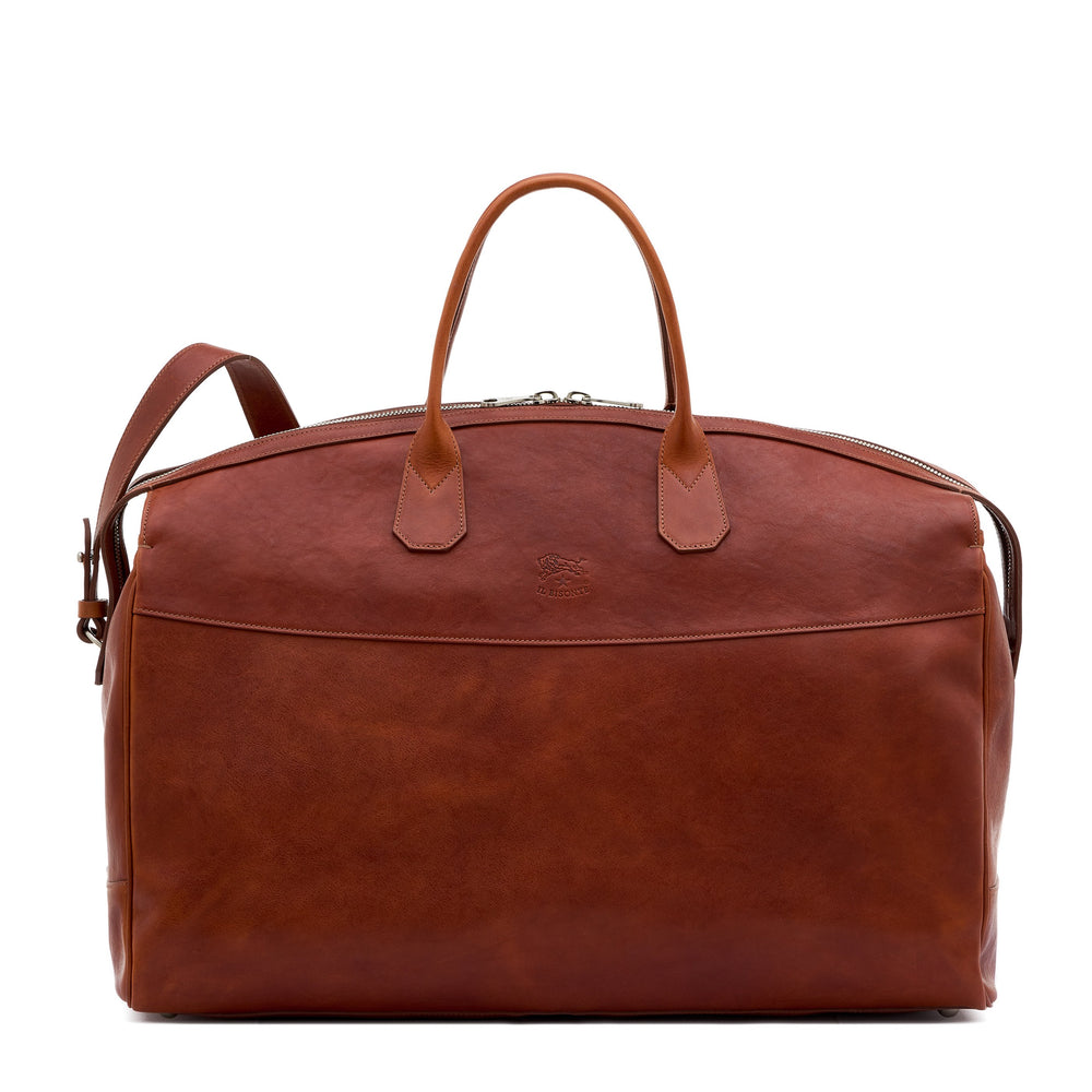 Archetipo | Sac voyage pour homme en cuir vintage couleur sépia