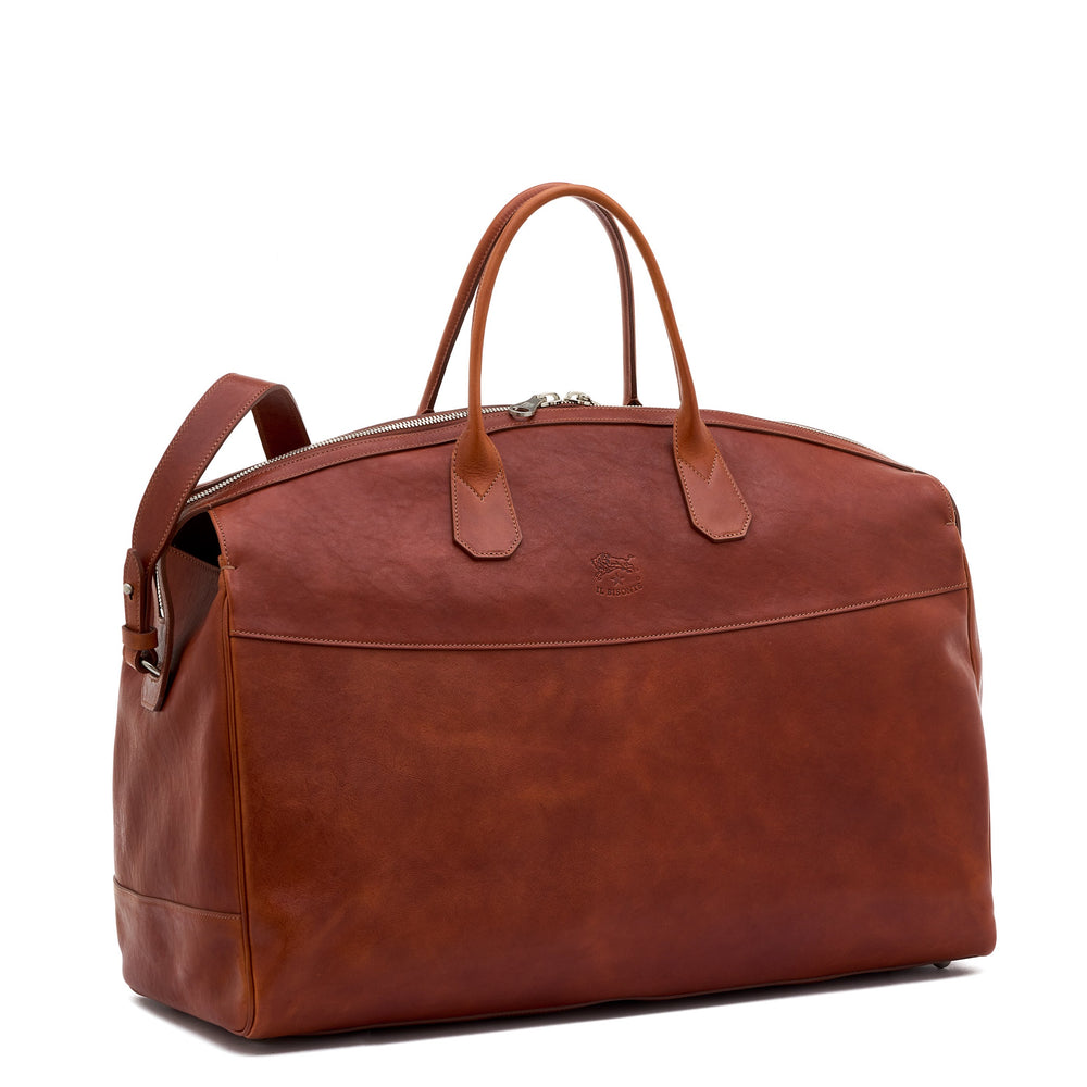 Archetipo | Sac voyage pour homme en cuir vintage couleur sépia