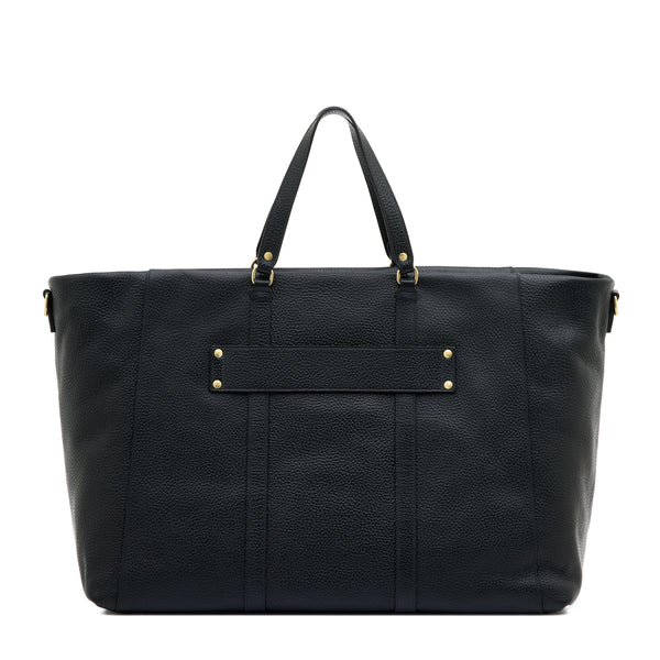 Segno | Sac voyage pour homme en cuir couleur noir