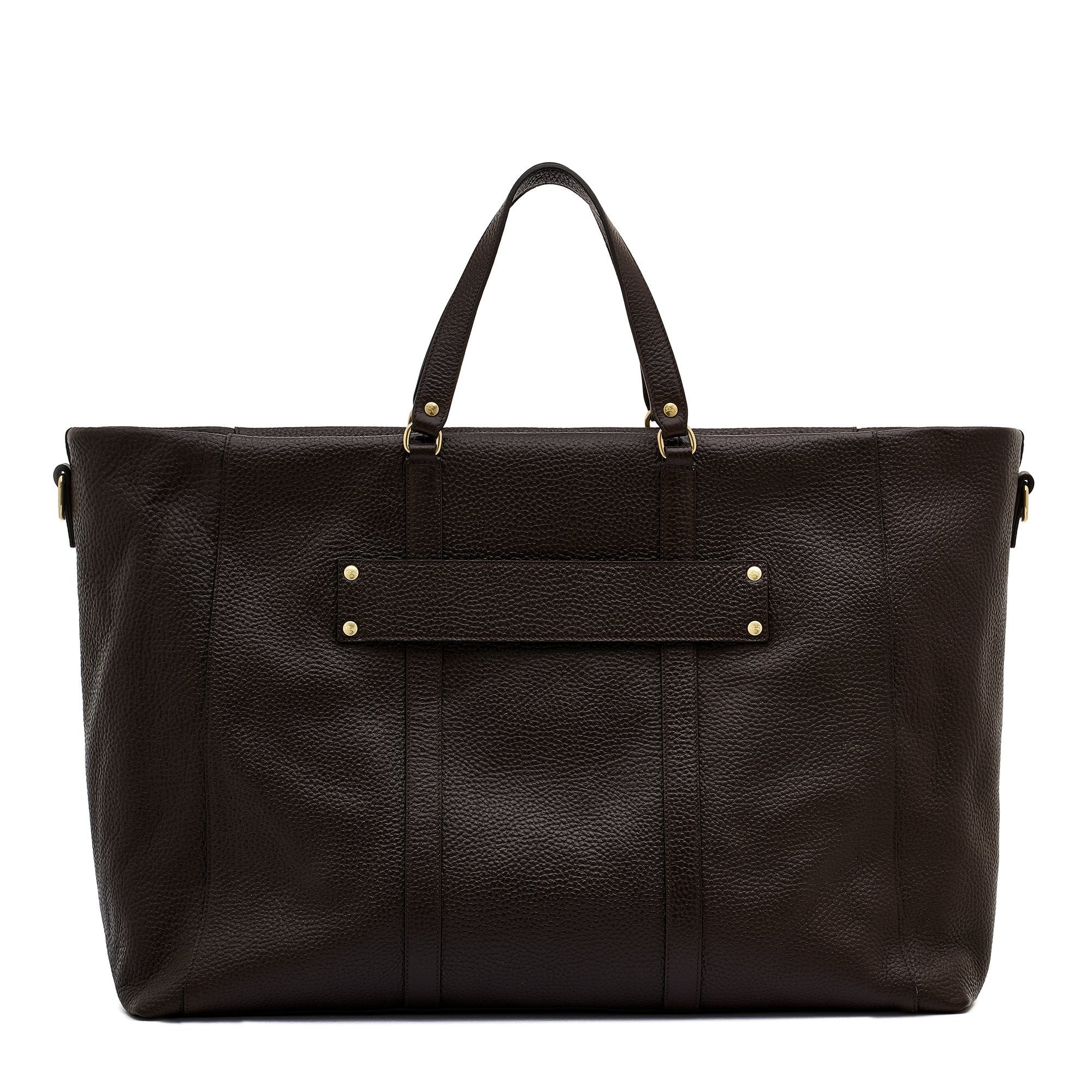 Segno | Borsa da viaggio da uomo in pelle colore testa di moro — 
back or detail view
 — 4 of 6