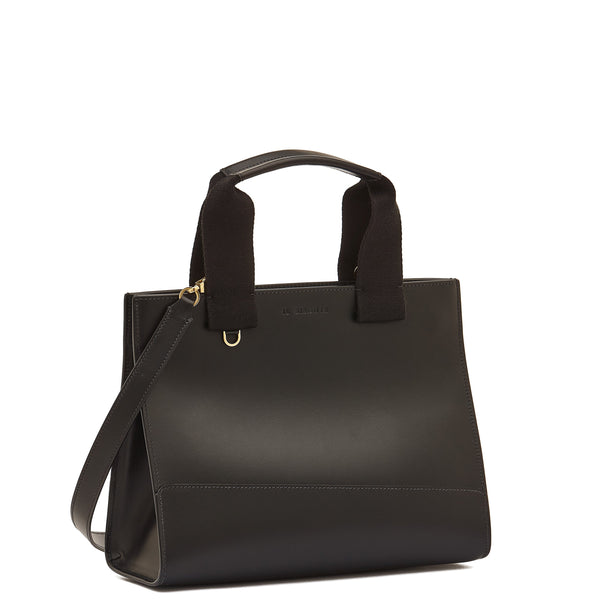 Sole Medium | Women's handbag in leather color black