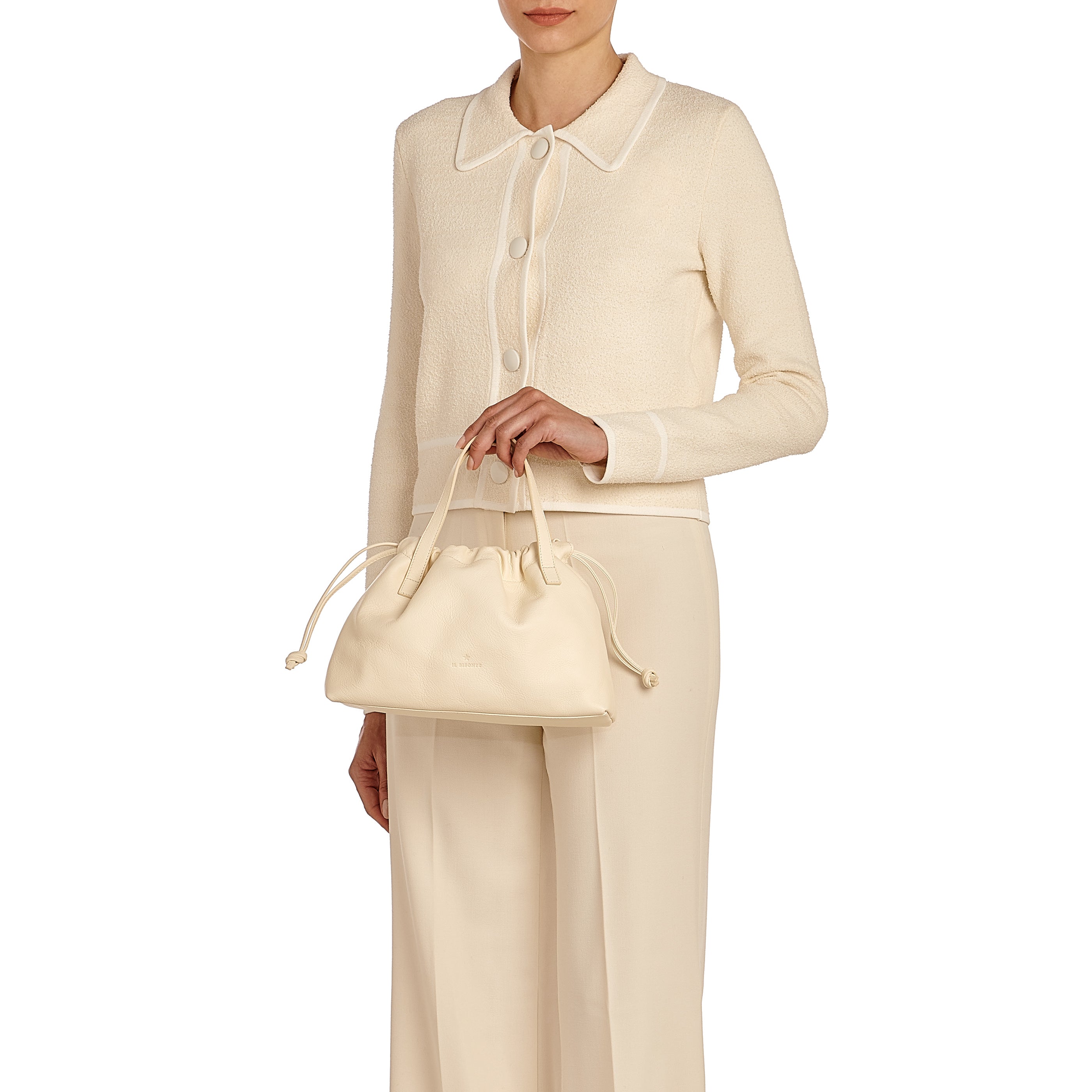 Bellini | Women's handbag in leather color milk