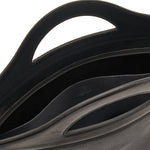 Manhattan | Women's handbag in leather color black