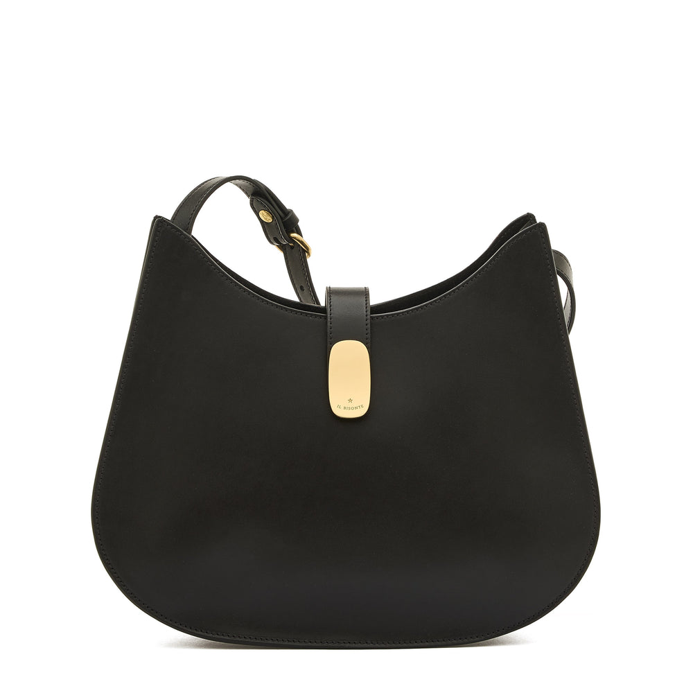 Atelier | Women's hobo in leather color black