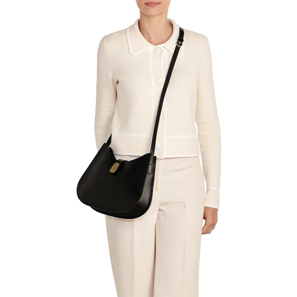 Atelier | Hobo da donna in pelle colore nero