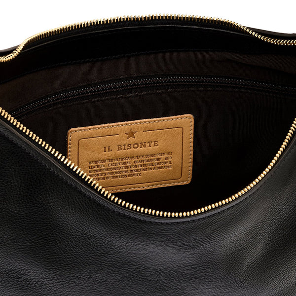 Trama | Hobo da donna in pelle colore nero