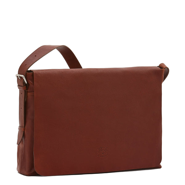 Brolio | Men's Messenger in Vintage Leather color Sepia