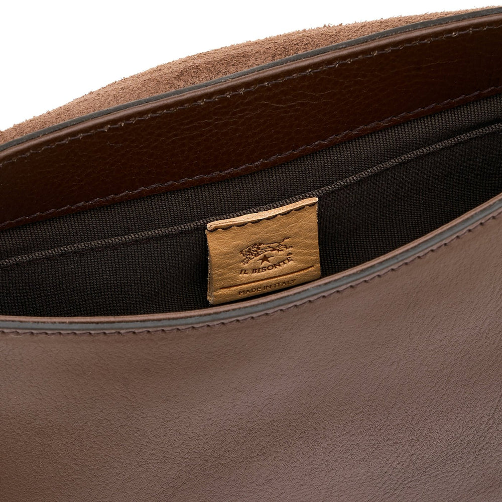 Archivio | Saddle pour femme en cuir couleur marron tabacco — 
interior detail view
 — 4 of 4