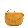 Archivio | Saddle da donna in pelle colore giallo narciso