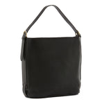 Sonia | Women's shoulder bag in vintage leather color black